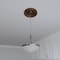 Ekena Millwork Traditional PVC Medallion (Canopies up to 7 1/2"), 13"OD x 3 1/2"ID x 1 1/4"P, Metallic Dark Copper CMP13TRCDC - alternate 6